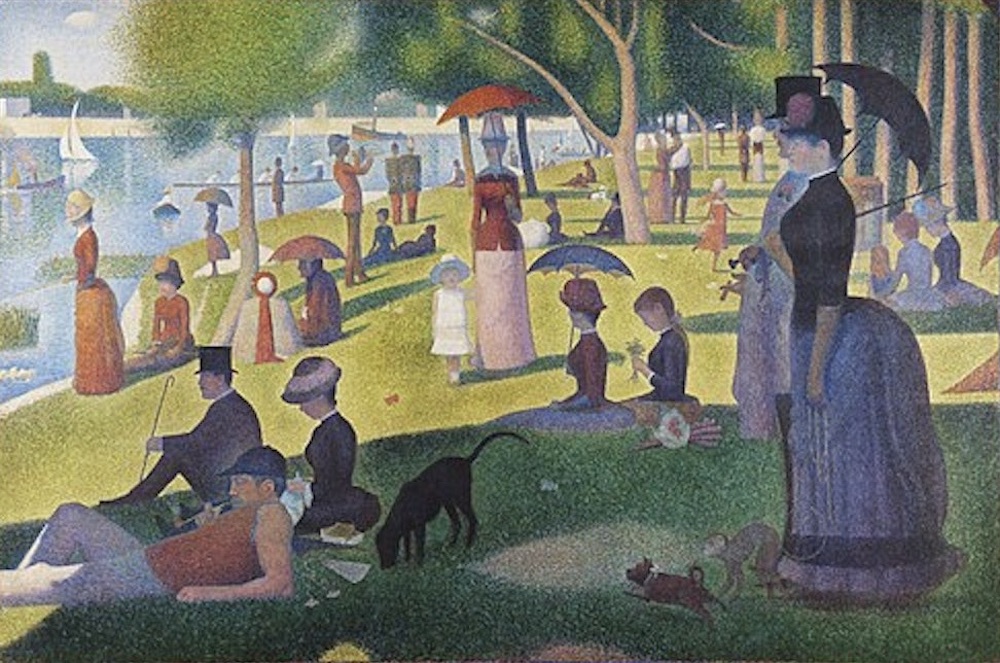 A_Sunday_on_La_Grande_Jatte,_Georges_Seurat,_1884 2 publicity photo for Sunday in the Park with George